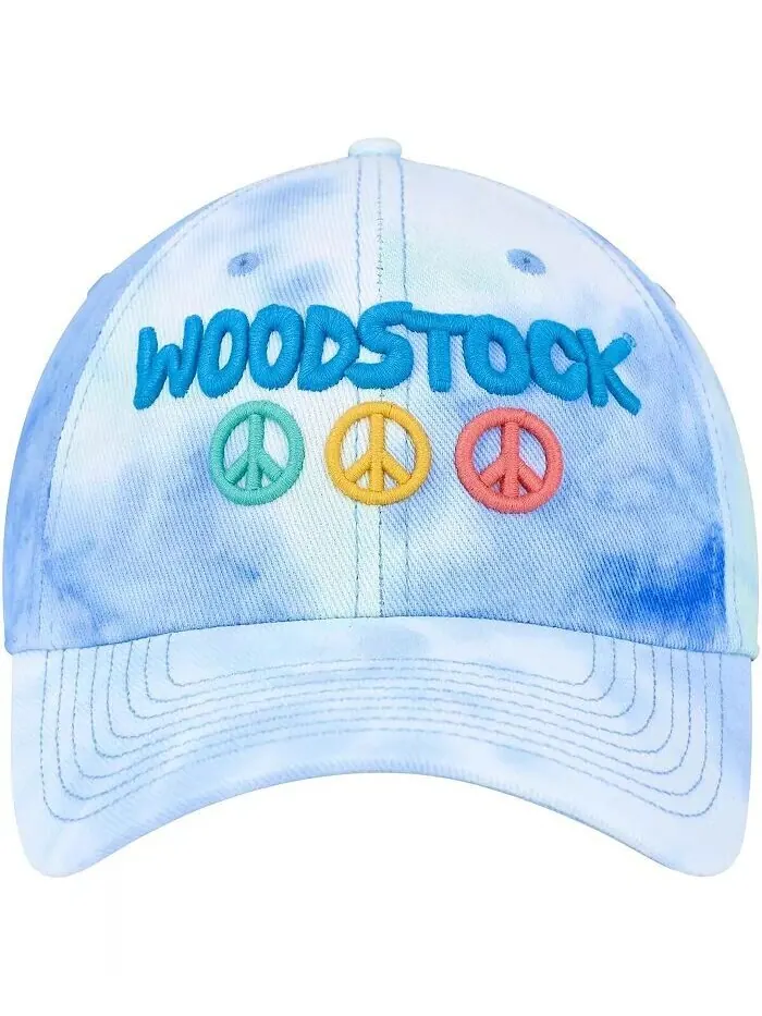 Мужская и женская синяя регулируемая кепка Woodstock Ballpark American Needle — изображение 2 из 4, синий