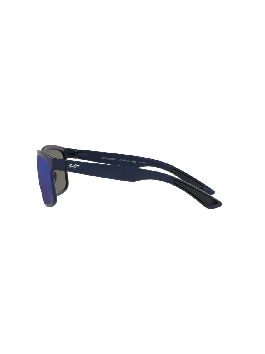 Солнцезащитные очки Huelo с поляризацией, унисекс, MJ000677 Maui Jim — изображение 2 из 5, синий