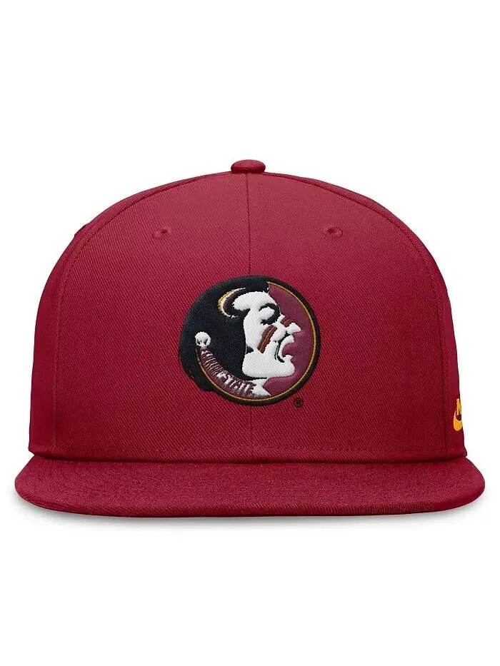 Мужская гранатовая шляпа Florida State Seminoles Legacy True Fit Fit Nike — изображение 2 из 4