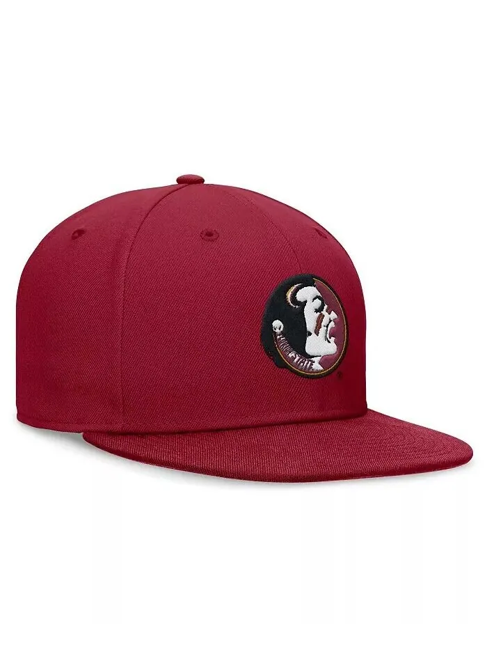 Мужская гранатовая шляпа Florida State Seminoles Legacy True Fit Fit Nike — изображение 3 из 4