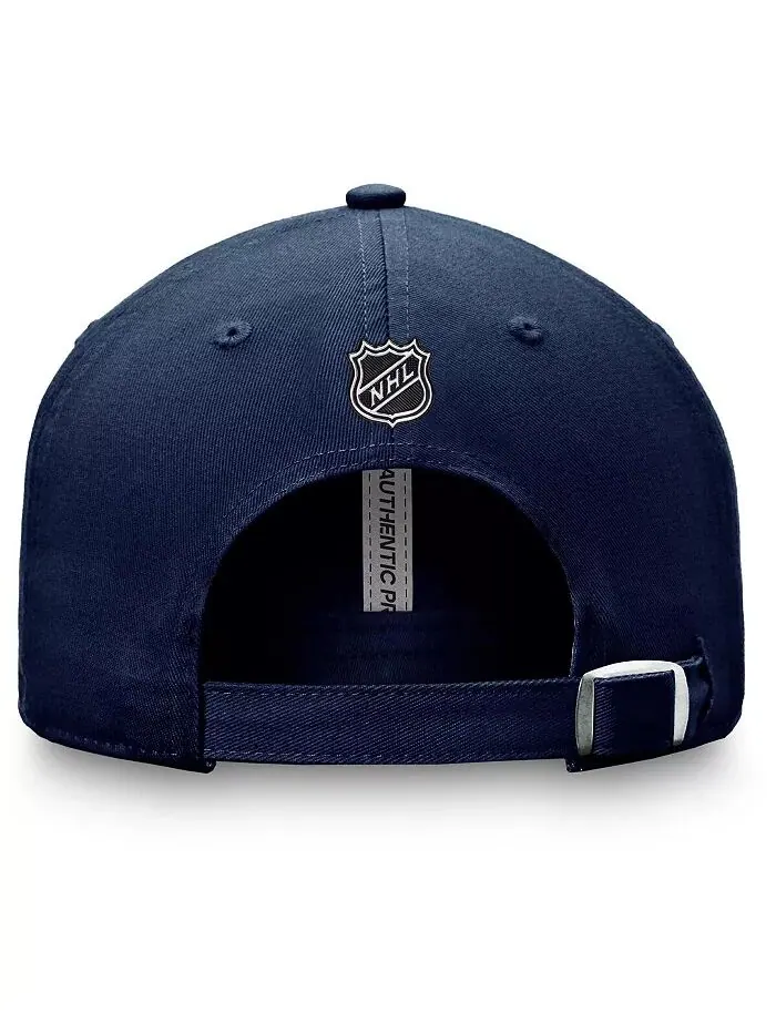 Мужская шапка Deep Sea Blue Seattle Kraken Authentic Pro Rink Adjustable Fanatics — изображение 4 из 4