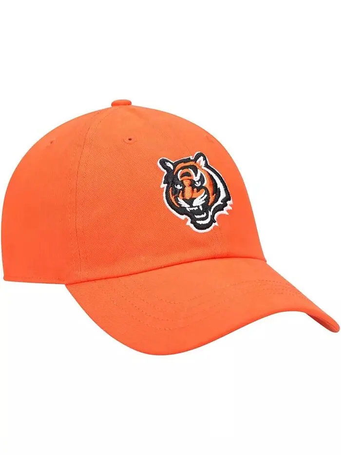 Женская оранжевая кепка Cincinnati Bengals Miata Clean Up Secondary Logo Adjustable '47 Brand — изображение 3 из 4