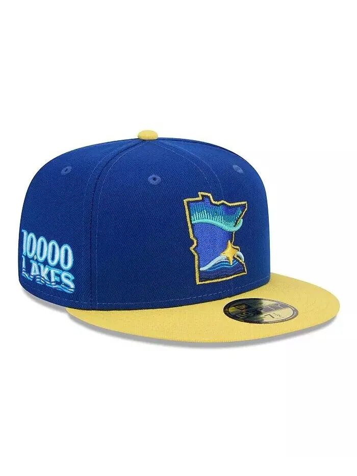 Мужская приталенная шляпа Royal Minnesota Twins 2024 City Connect 59FIFTY New Era — изображение 1 из 4, королевский