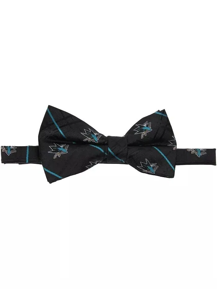 Мужской черный оксфордский галстук-бабочка San Jose Sharks Eagles Wings — изображение 1 из 2