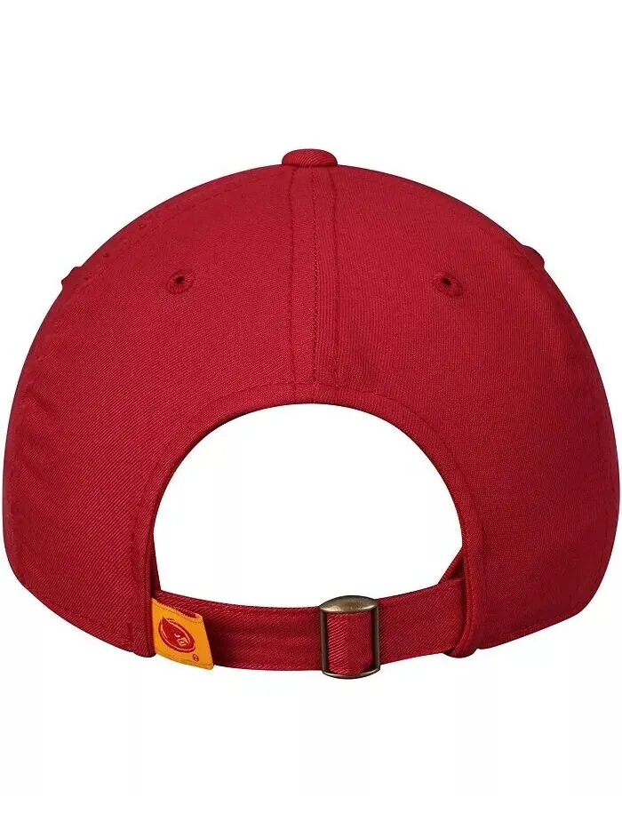 Мужская кепка Cardinal Iowa State Cyclones Primary Logo Staple Adjustable Top of the World — изображение 4 из 4