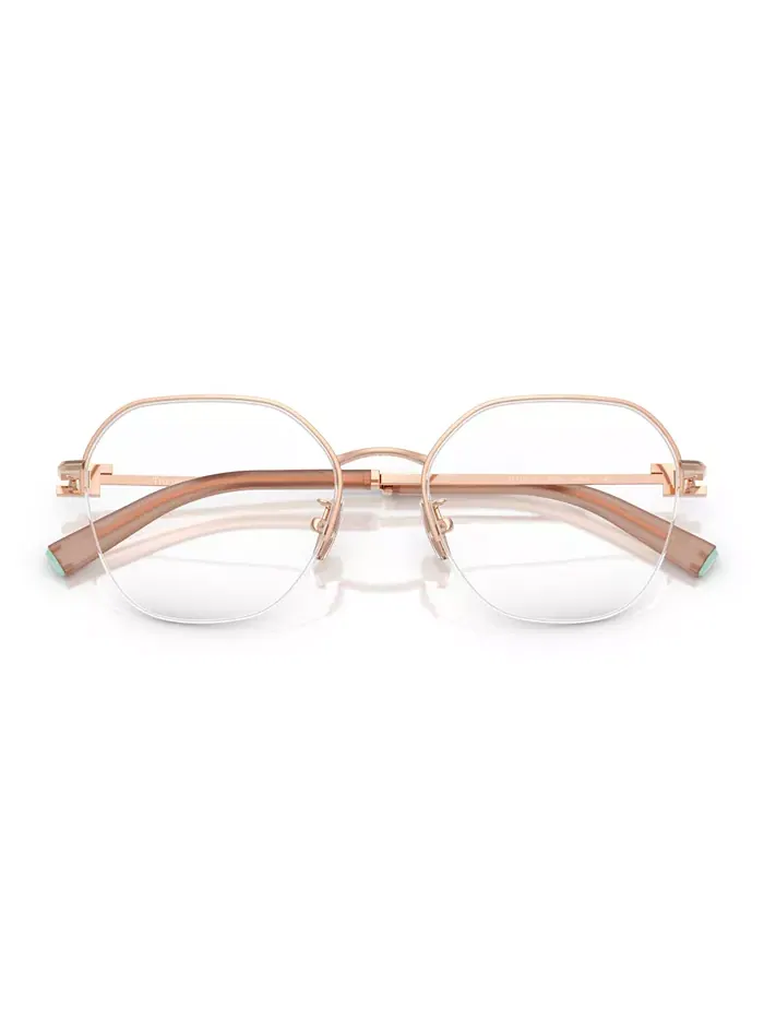 Женские круглые очки, TF1167D Tiffany & Co. — изображение 3 из 6, розовый золотистый