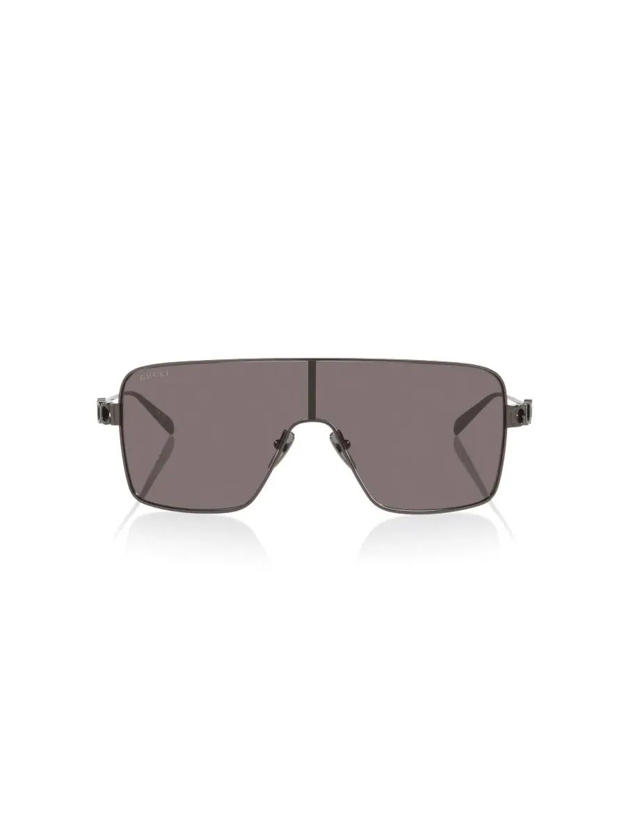 Женские солнцезащитные очки с геометрическим рисунком, GG1936S GC002636 Gucci — изображение 2 из 9, серебряный