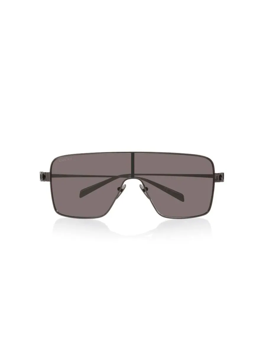 Женские солнцезащитные очки с геометрическим рисунком, GG1936S GC002636 Gucci — изображение 6 из 9, серебряный