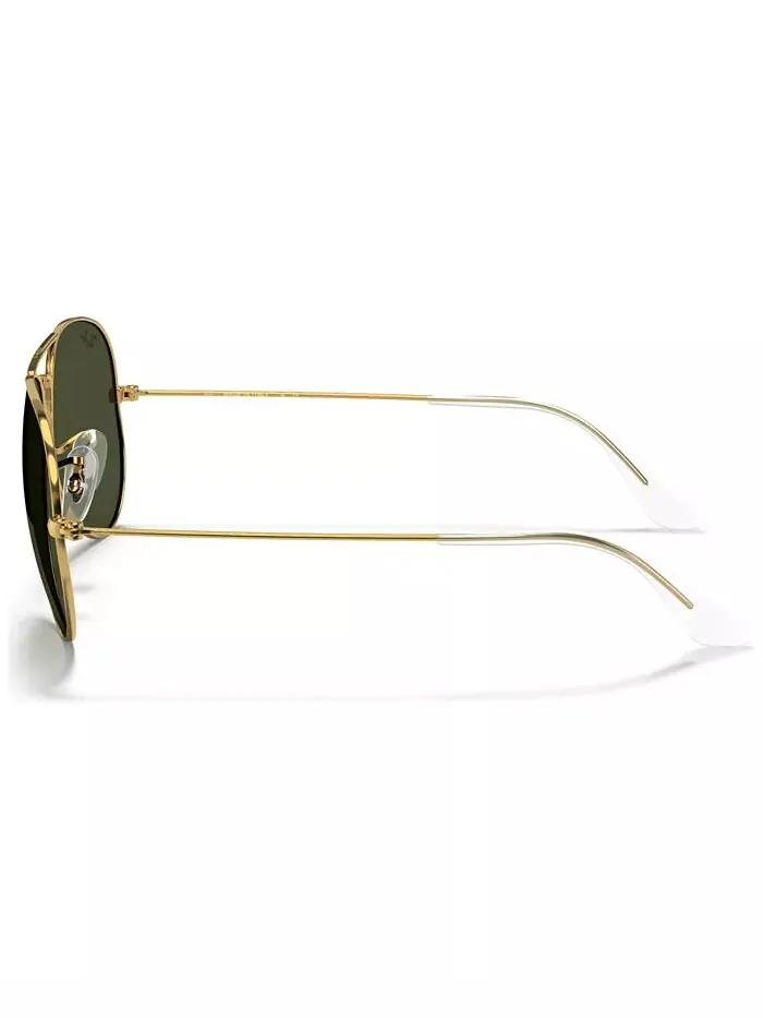 Солнцезащитные очки Ray-Ban — изображение 5 из 6, золотистый/зеленый