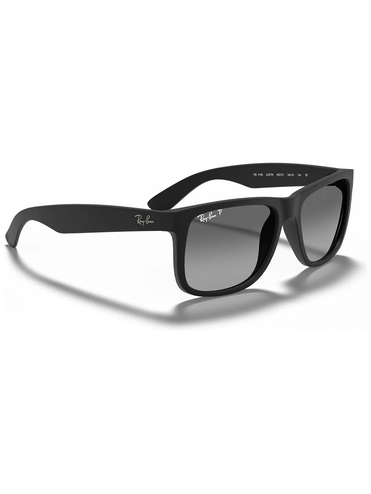 Поляризованные солнцезащитные очки justin gradient rb4165 Ray-Ban — изображение 3 из 6, черный/серый