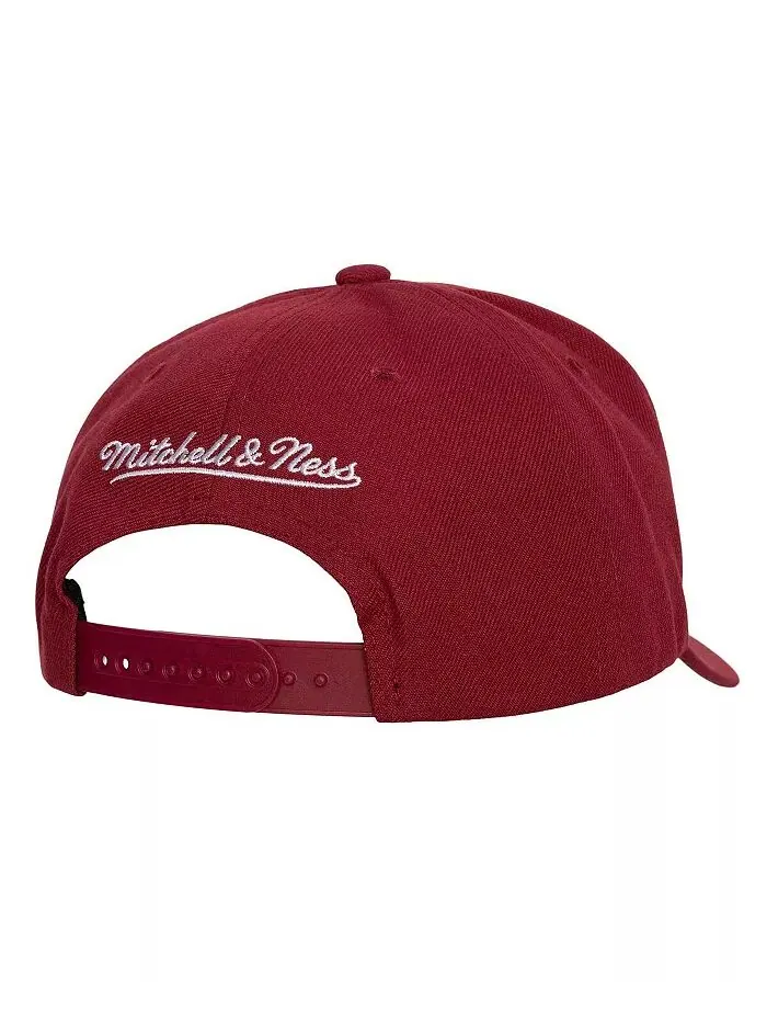 Мужская бордовая регулируемая шапка Colorado Avalanche Team Ground Pro Mitchell & Ness — изображение 3 из 3
