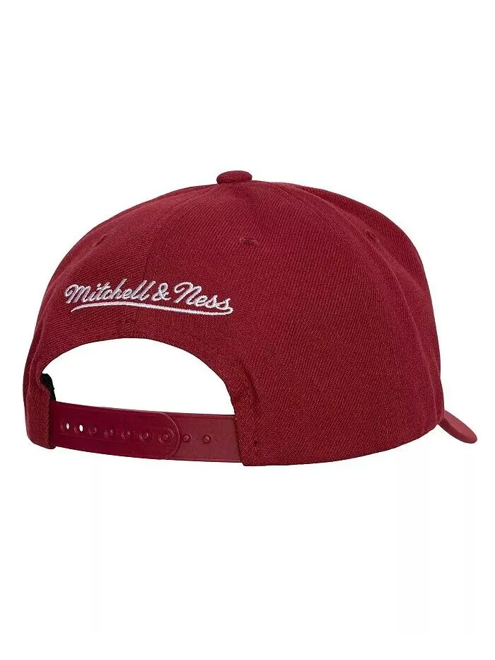 Мужская регулируемая кепка Colorado Avalanche Team Ground Pro бордового цвета Mitchell & Ness — изображение 3 из 3, бордовый