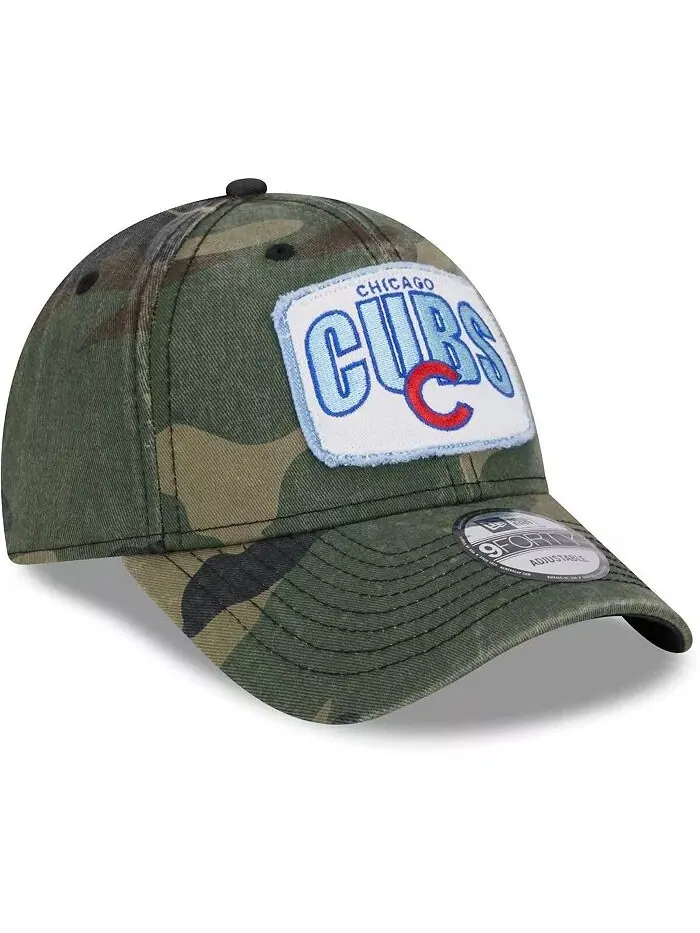 Мужская кепка Camo Chicago Cubs Gameday 9FORTY Adjustable New Era — изображение 3 из 4