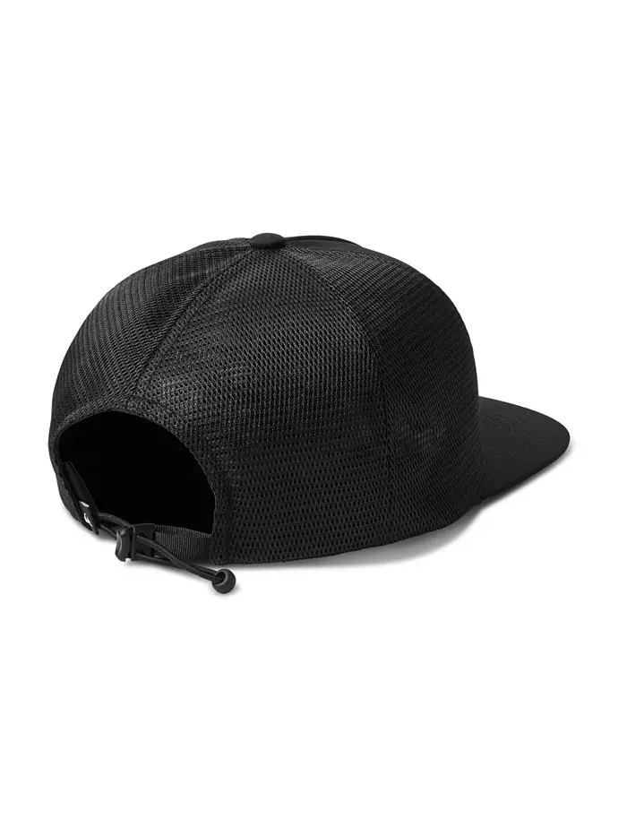 Мужская мини-кепка дальнобойщика Ripper Quiksilver — изображение 2 из 2, черный