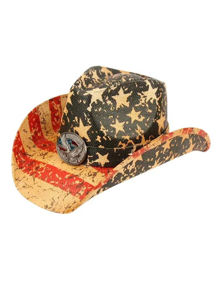 Ковбойская шляпа Angela & William с американским флагом и орлом Epoch Hats Company