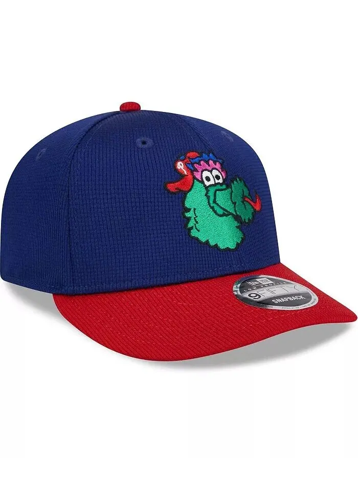 Мужская темно-синяя кепка Snapback Philadelphia Phillies 2024 с низким профилем для практики ватина — изображение 4 из 4