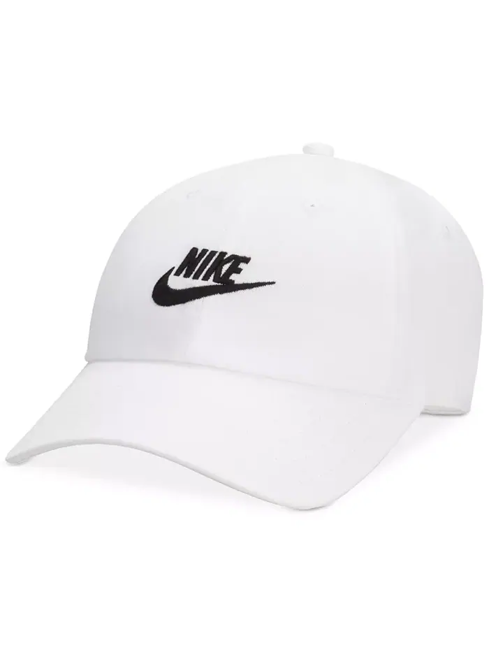 Унисекс кепка с вышитым логотипом Club Nike — изображение 1 из 4, белый/черный