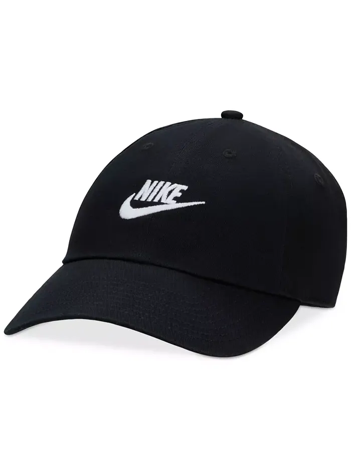 Унисекс кепка с вышитым логотипом Club Nike — изображение 1 из 2, черный/белый