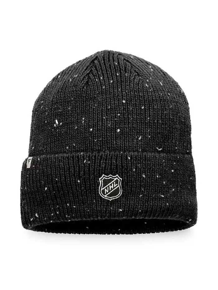 Мужская черная вязаная шапка Vegas Golden Knights Authentic Pro Rink Pinnacle с манжетами Fanatics — изображение 2 из 2