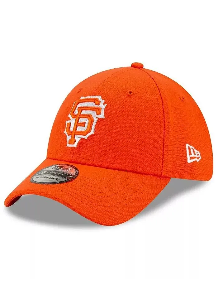 Мужская оранжевая кепка San Francisco Giants 2021 City Connect 39THIRTY Flex Hat New Era