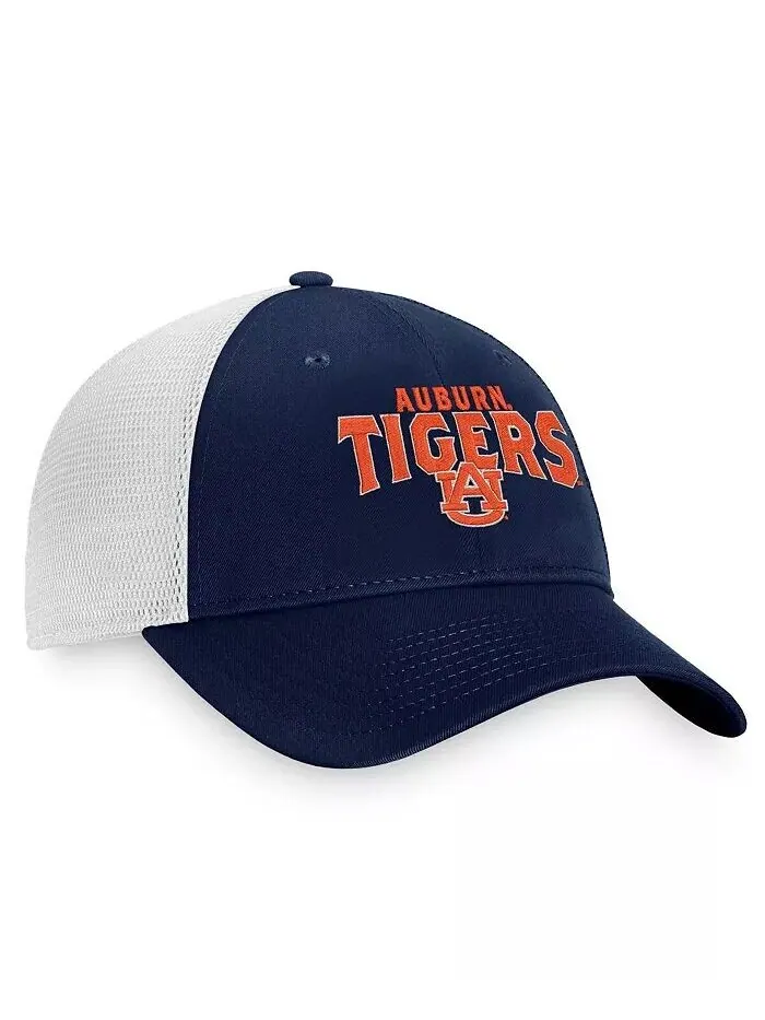 Мужская темно-рыжая кепка Snapback Breakout Trucker Tigers Top Of The World — изображение 4 из 4, темно-синий