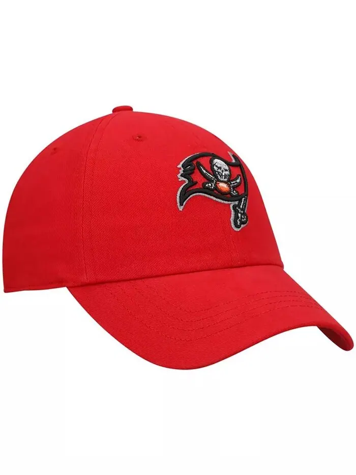 Женская красная кепка Tampa Bay Buccaneers Miata Clean Up Secondary Adjustable '47 Brand — изображение 3 из 4