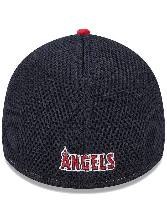 Мужская красная бейсболка Los Angeles Angels Team Neo 39THIRTY Flex New Era — изображение 4 из 4