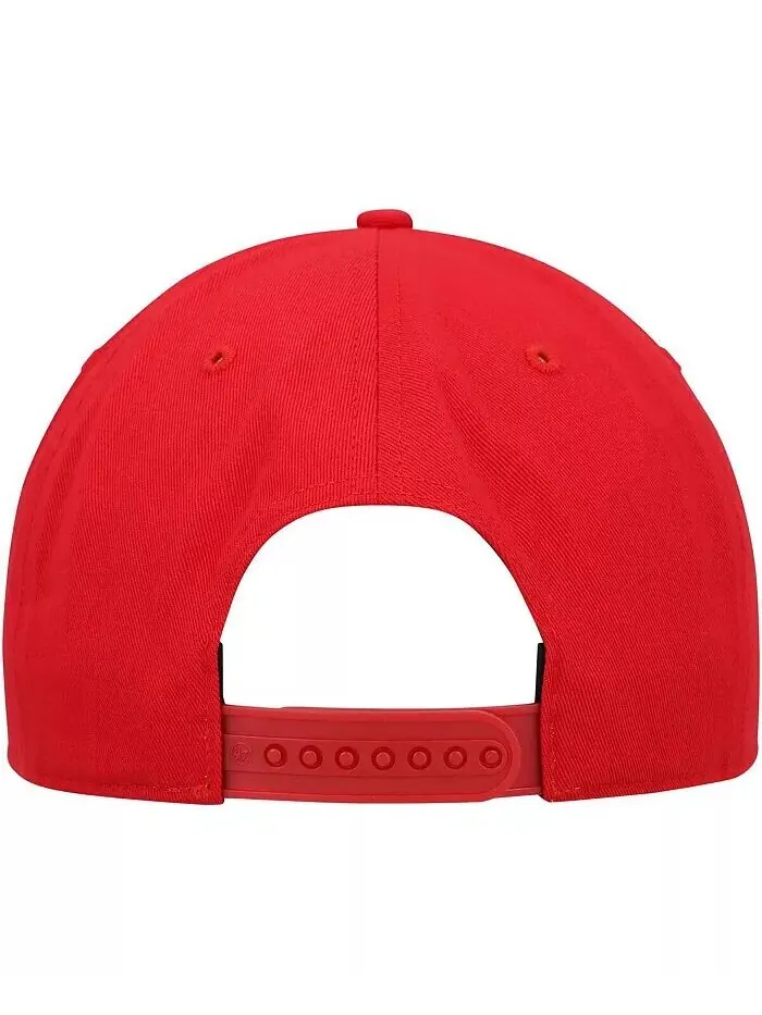 Мужская красная бейсболка Washington Capitals Primary Hitch Snapback '47 Brand — изображение 4 из 4