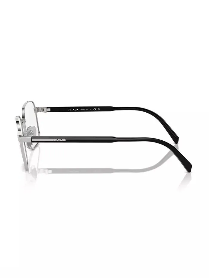 Очки мужские PR A55V Prada — изображение 4 из 6, серебряный
