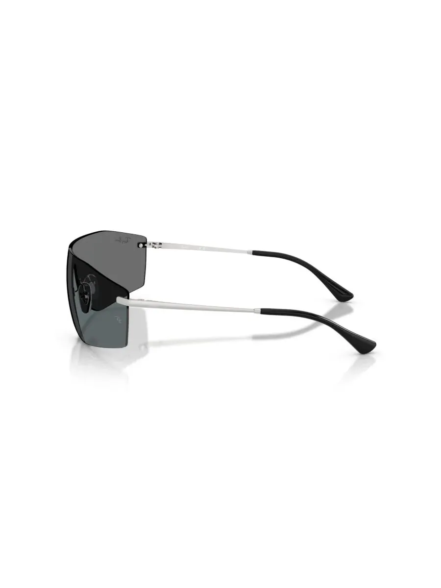 Солнцезащитные очки унисекс с геометрическим рисунком, RB3781 Ray-Ban — изображение 2 из 7, серебряный