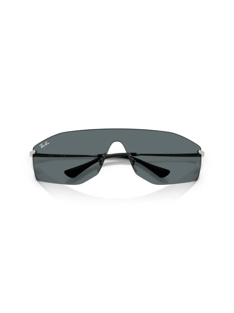Солнцезащитные очки унисекс с геометрическим рисунком, RB3781 Ray-Ban — изображение 5 из 7, серебряный