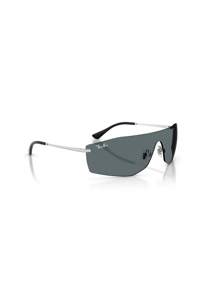 Солнцезащитные очки унисекс с геометрическим рисунком, RB3781 Ray-Ban — изображение 6 из 7, серебряный