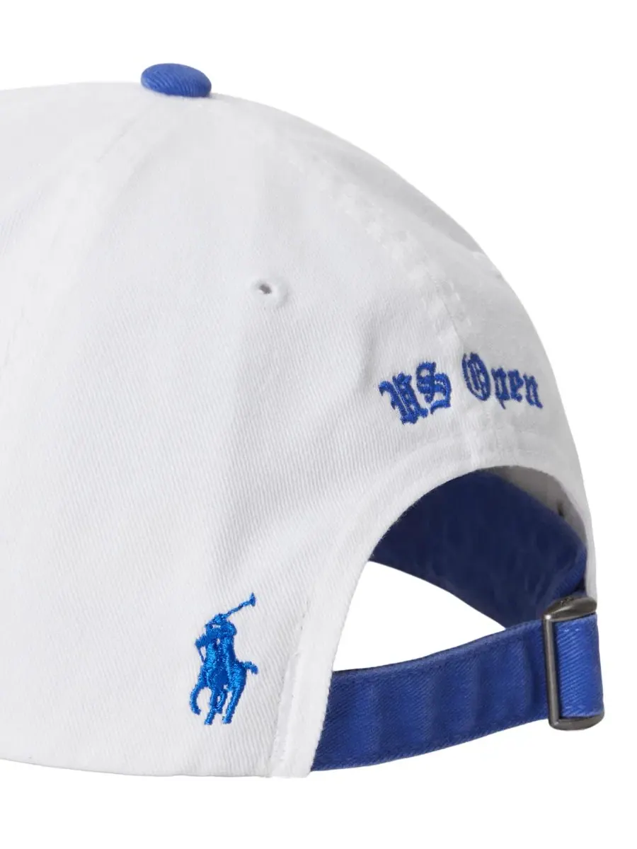 Кепка классическая с регулируемым ремешком Polo Ralph Lauren — изображение 3 из 5, белый/синий