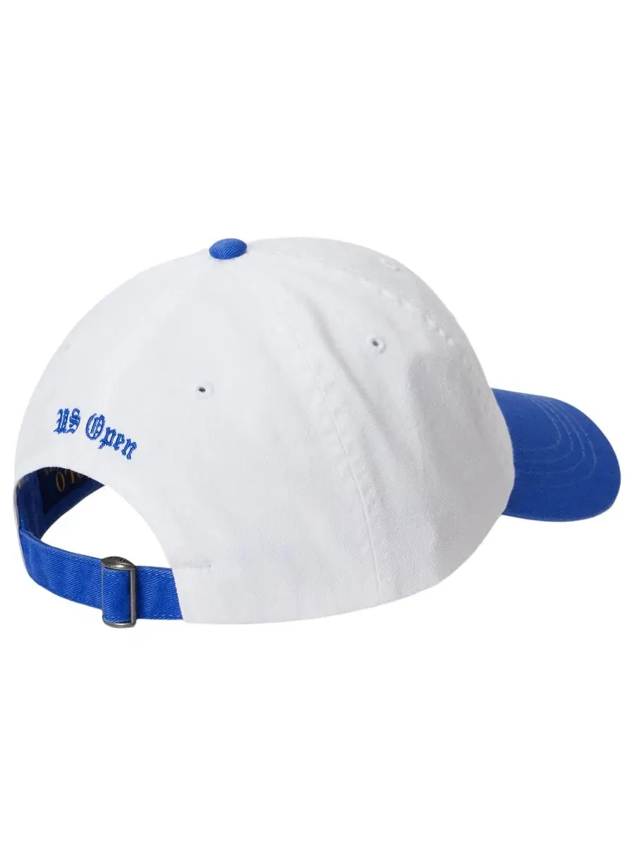 Кепка классическая с регулируемым ремешком Polo Ralph Lauren — изображение 4 из 5, белый/синий