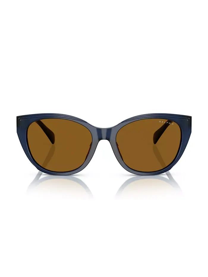 Женские поляризационные солнцезащитные очки RA5324U Ralph by Ralph Lauren — изображение 7 из 10, прозрачный зеленый