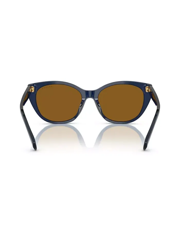Женские поляризационные солнцезащитные очки RA5324U Ralph by Ralph Lauren — изображение 9 из 10, прозрачный зеленый