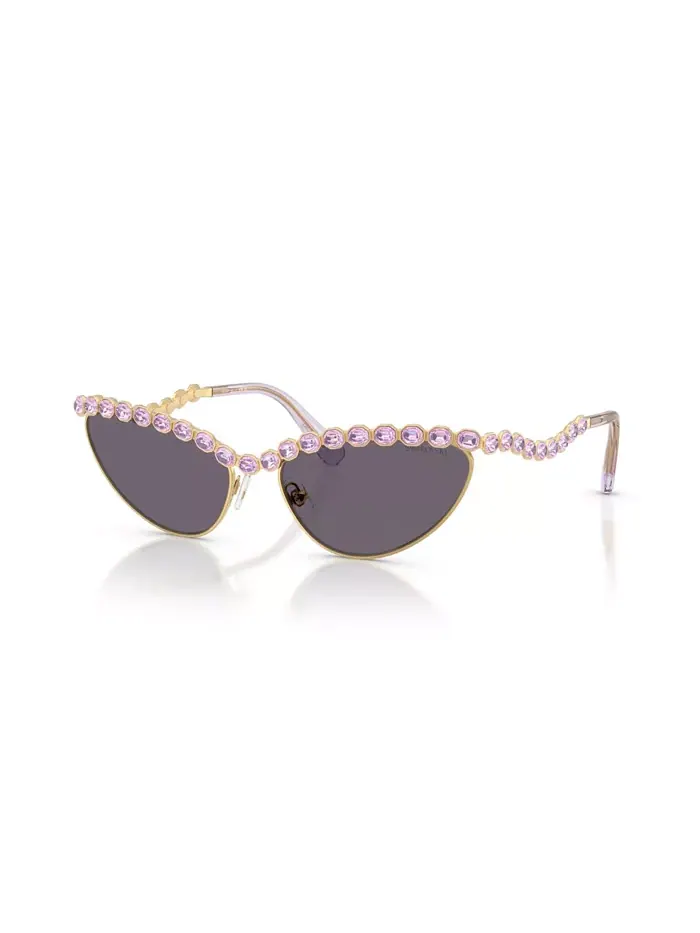 Женские солнцезащитные очки большого размера, SK7030 Swarovski