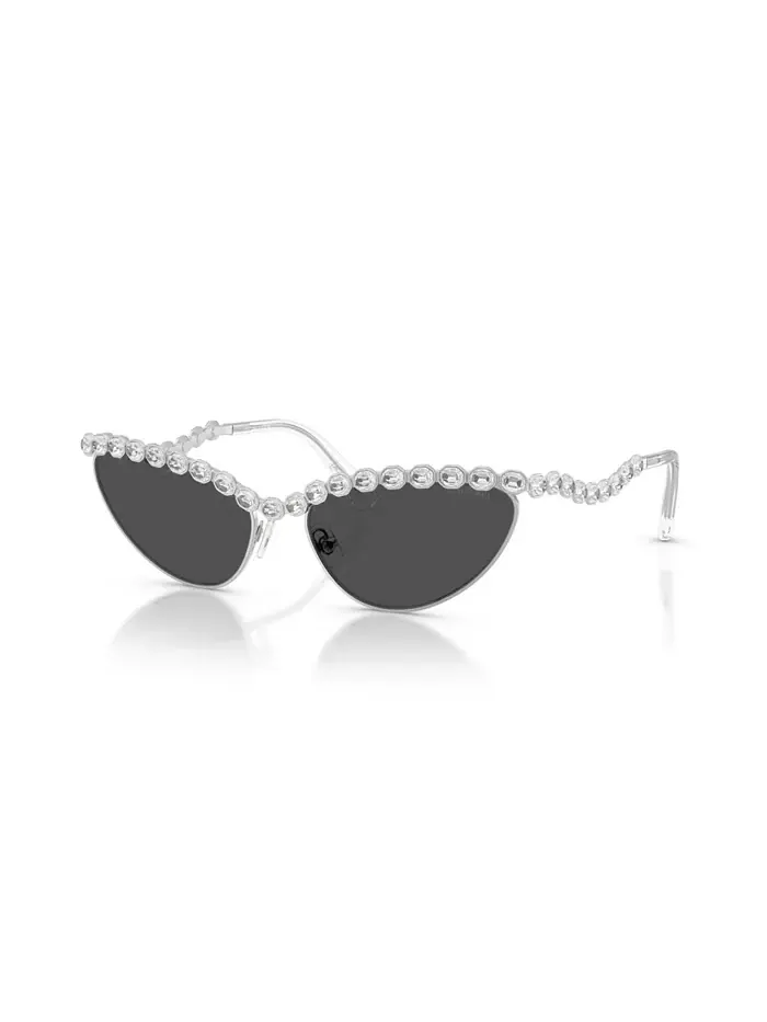 Женские солнцезащитные очки большого размера, SK7030 Swarovski