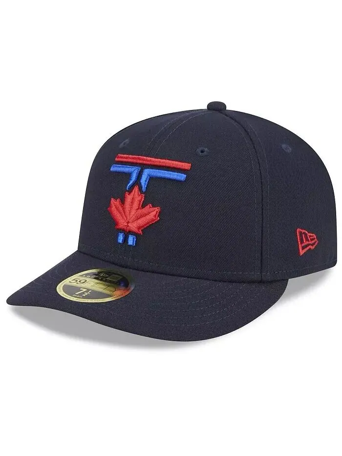 Мужская приталенная шляпа Royal Toronto Blue Jays 2024 City Connect Low Profile 59FIFTY New Era — изображение 1 из 4