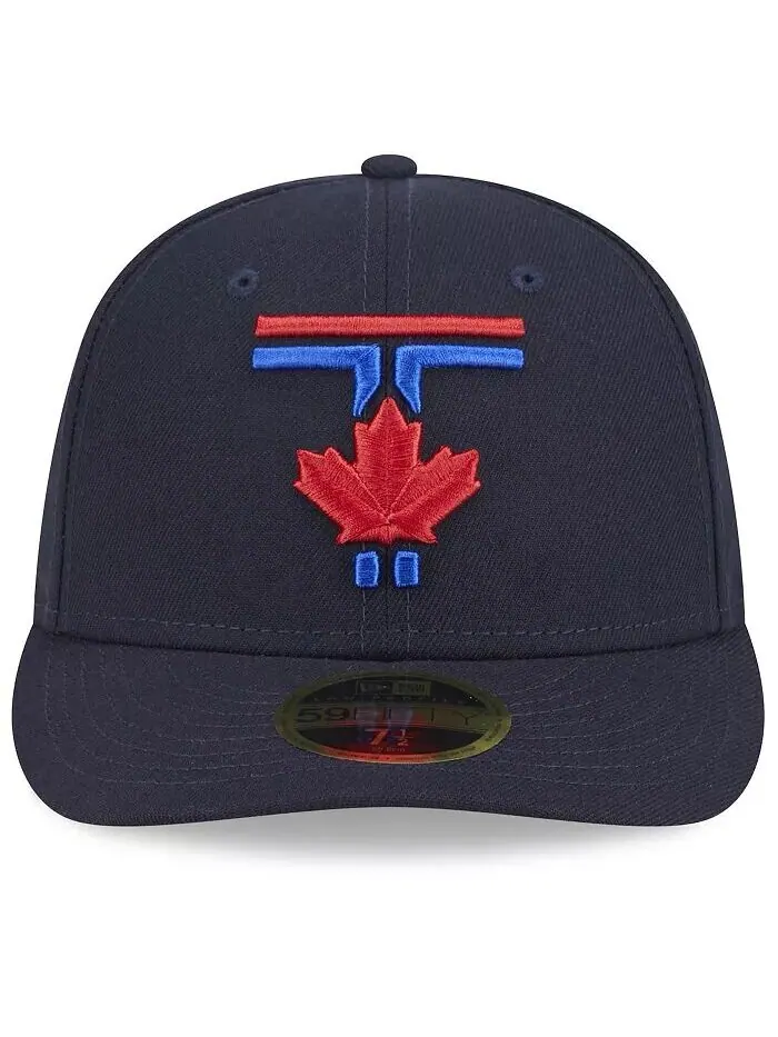 Мужская приталенная шляпа Royal Toronto Blue Jays 2024 City Connect Low Profile 59FIFTY New Era — изображение 2 из 4