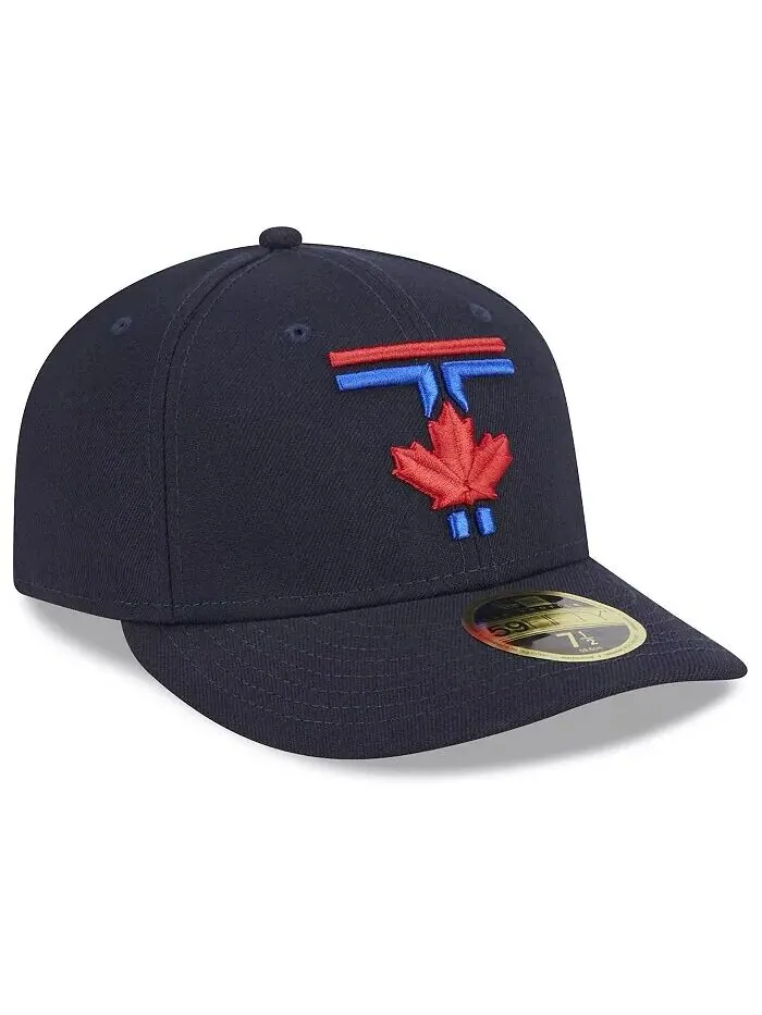 Мужская приталенная шляпа Royal Toronto Blue Jays 2024 City Connect Low Profile 59FIFTY New Era — изображение 3 из 4