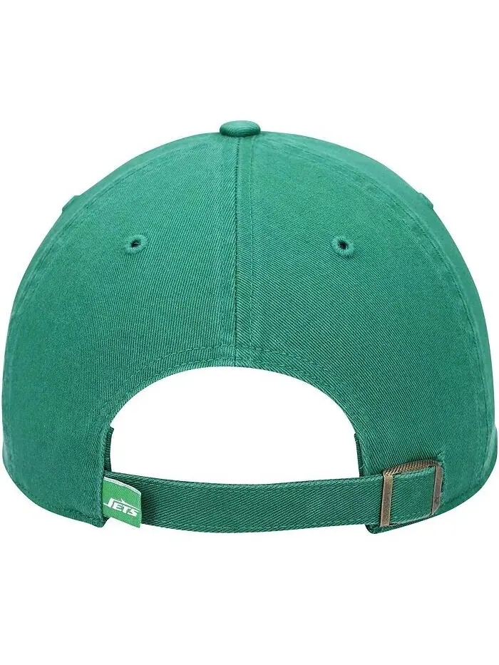 Мужская зеленая кепка New York Jets Clean Up Legacy Adjustable '47 Brand — изображение 4 из 4