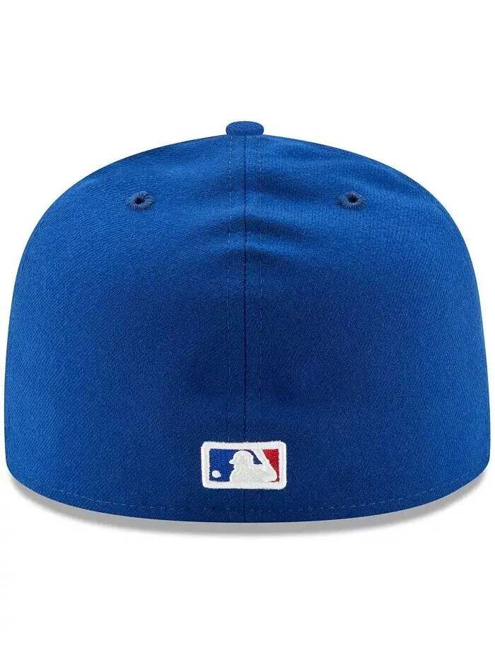 Мужская белая приталенная шляпа Royal Atlanta Braves Cooperstown Collection 59FIFTY New Era — изображение 2 из 4, белый
