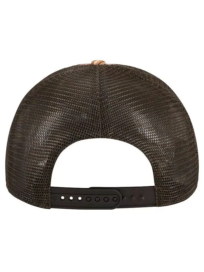 Мужская коричневая регулируемая шляпа San Diego Padres Tropicalia Trucker Hitch '47 Brand — изображение 2 из 2, коричневый