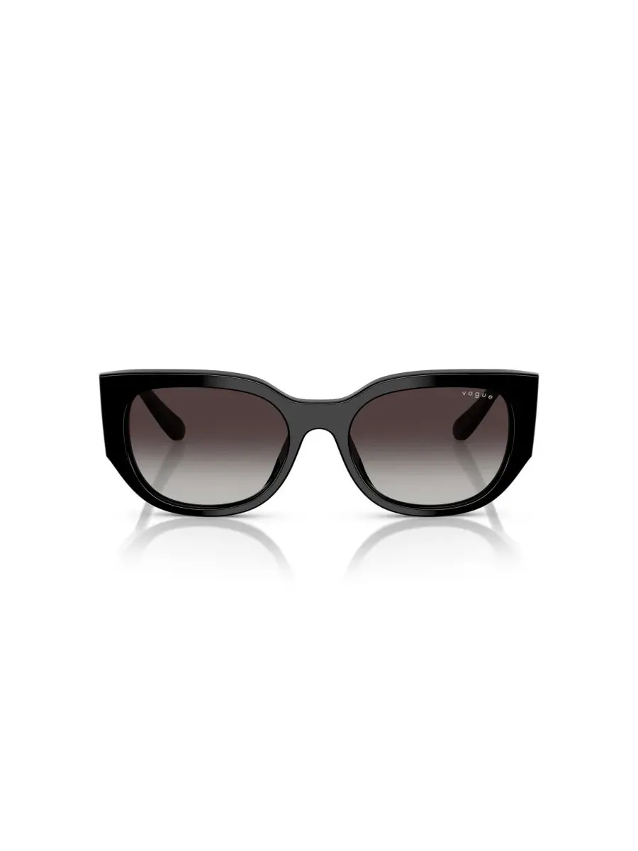 Женские солнцезащитные очки с геометрическим рисунком, VO5641SU Vogue Eyewear — изображение 2 из 7, черный