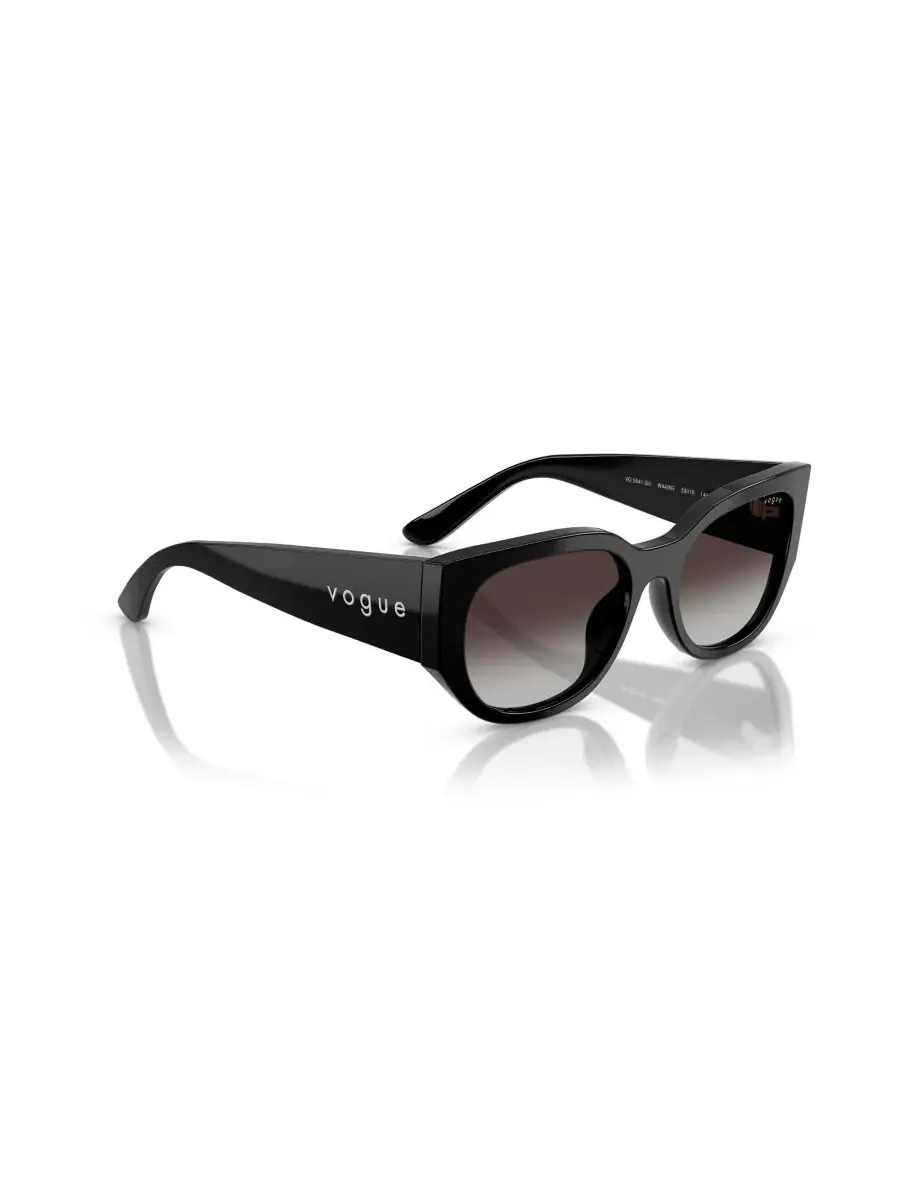 Женские солнцезащитные очки с геометрическим рисунком, VO5641SU Vogue Eyewear — изображение 6 из 7, черный
