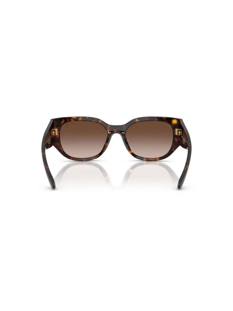 Женские солнцезащитные очки с геометрическим рисунком, VO5641SU Vogue Eyewear, темно-havana — изображение 5 из 7, коричневый