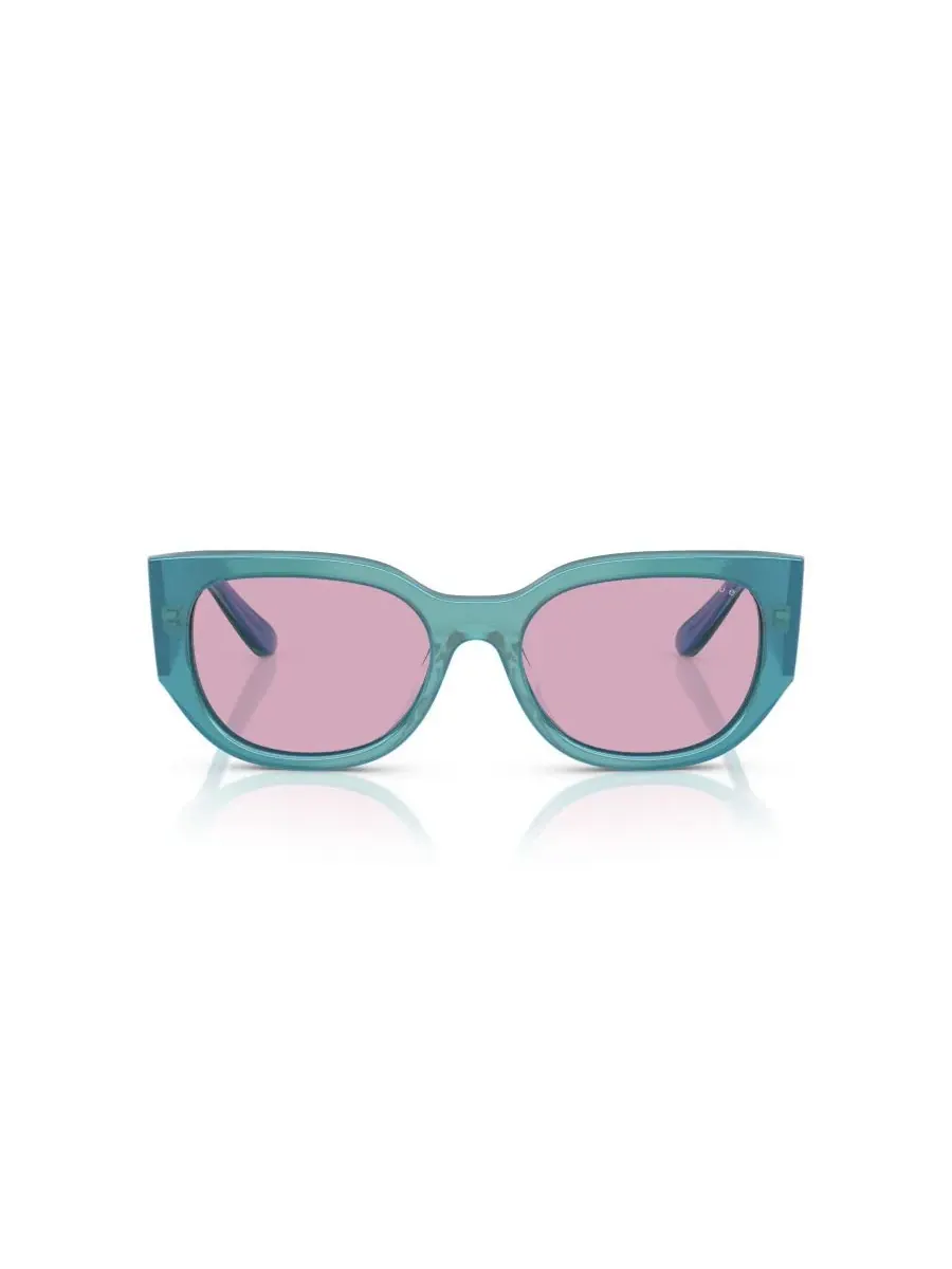 Женские солнцезащитные очки с геометрическим рисунком, VO5641SU Vogue Eyewear — изображение 2 из 7, зеленый