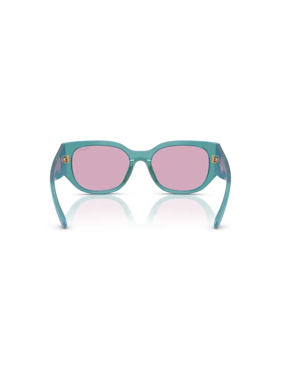 Женские солнцезащитные очки с геометрическим рисунком, VO5641SU Vogue Eyewear — изображение 5 из 7, зеленый