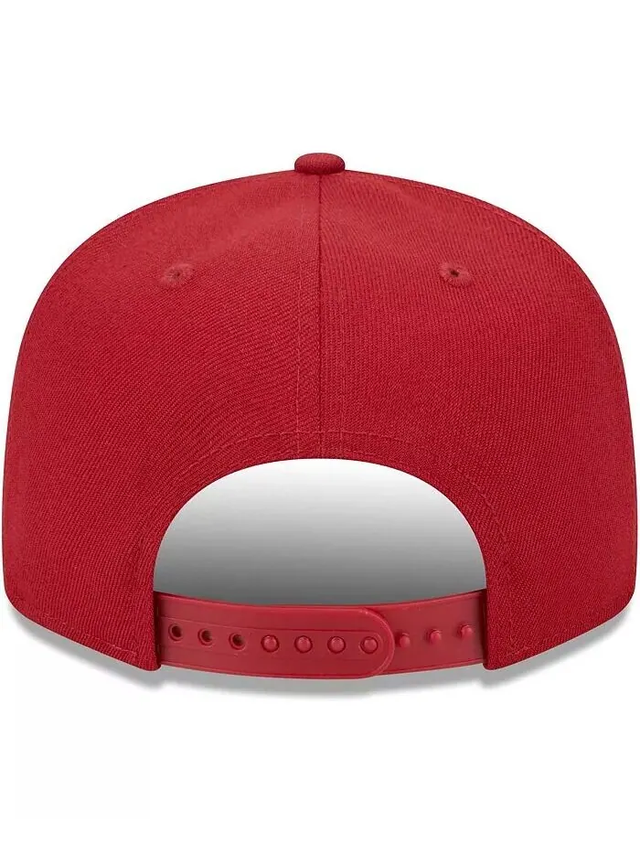 Мужская кепка с застежкой Cardinal Arizona Cardinals Main Script 9FIFTY New Era — изображение 4 из 4, красный